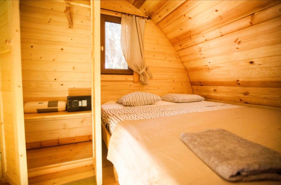Eco-Wooden Houses Camping Montana Roja El Médano المظهر الخارجي الصورة